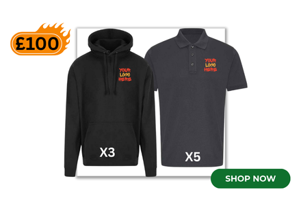 Bundle Deal 3x Hoodies / 5X polos 