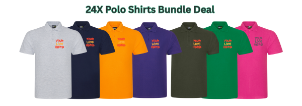 24X Polo T-shirts