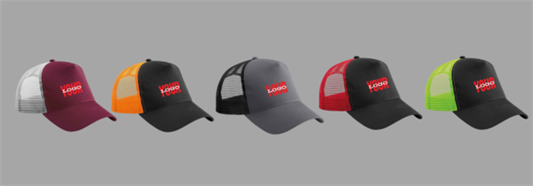 12 Snapback Trucker Cap Customize it with your