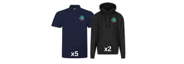5 Polos / 3 Hoodies Bundle 