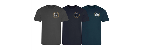 6 Branded Cool T-Shirts | Logo Included