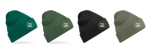 Winter Beanie Bundle (x6) – Embroidered Headwear
