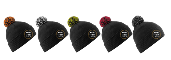 Winter Beanie Bundle (X6)– Embroidered Headwear for Teams