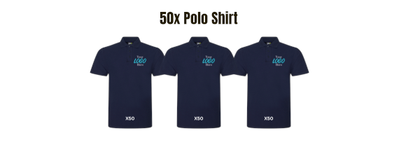 50X Polo Shirts 
