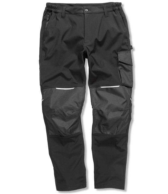 Slim softshell work trouser