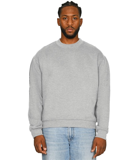 Casual Premium Combed 330 Boxy Oversized Extended Neck Tall Sweatshirt
