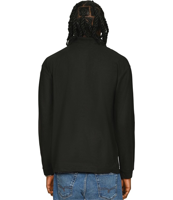 Casual Classic Polycotton L/S Pique Polo 190gm