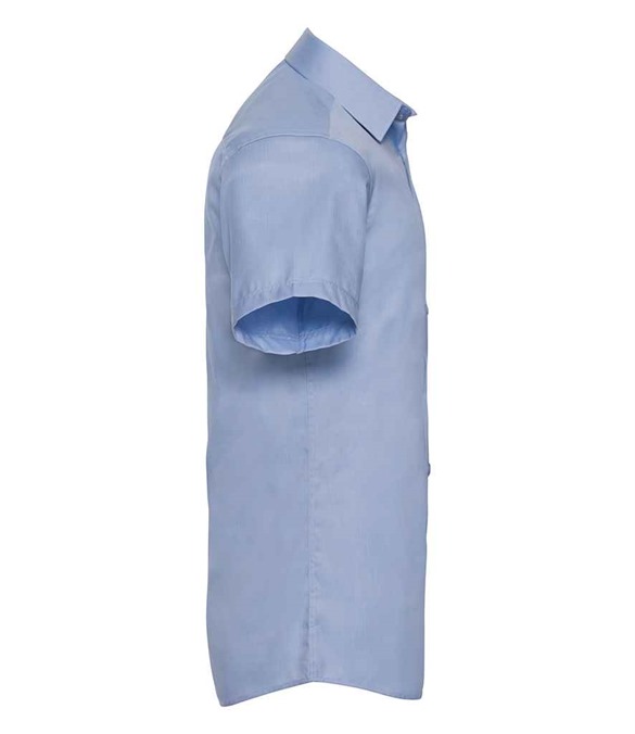 Russell Athletic Collection Short Sleeve Herringbone Shirt