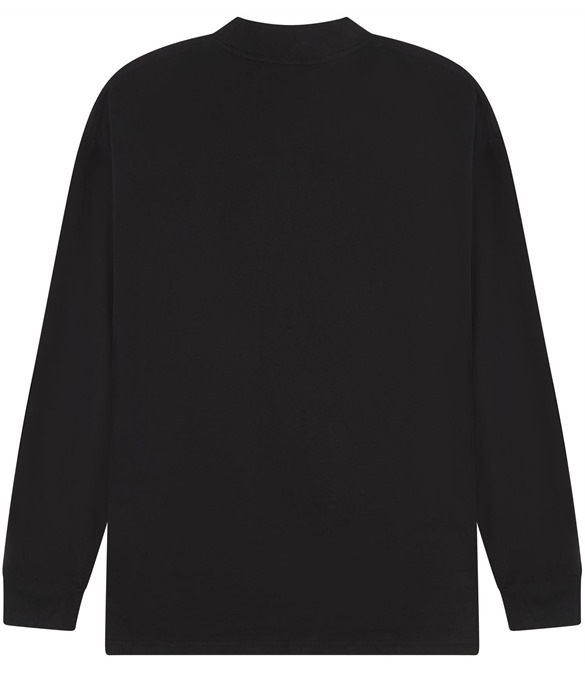 Casual Ringspun Combed 180 Oversize Extended Neck Long Sleeve Tall T