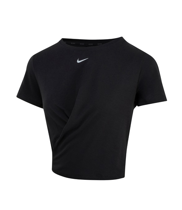 Women?s Nike One Luxe Dri-FIT short sleeve standard twist top