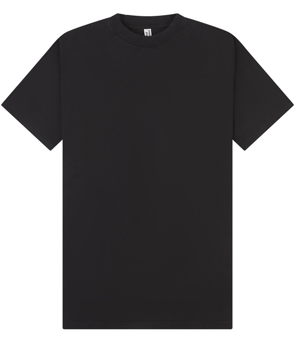 Casual Ringspun Combed 180 Acid Wash Oversize Extended Neck Tall T