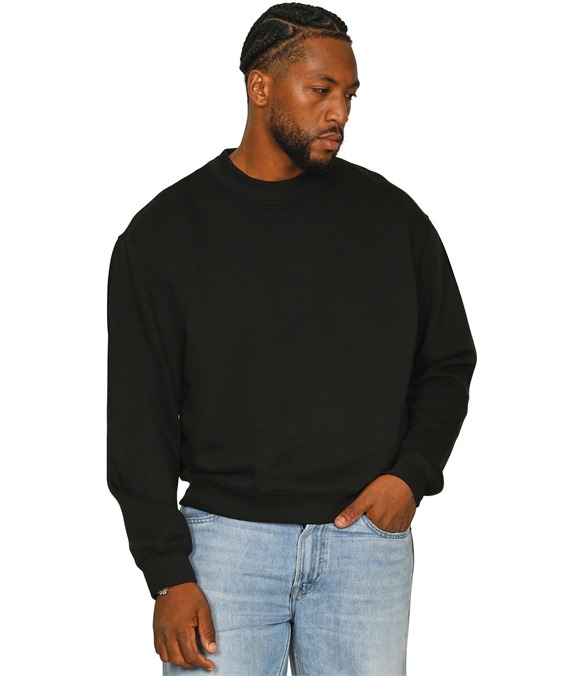 Casual Ringspun Blend 280 Boxy Oversize Extended Neck Sweat