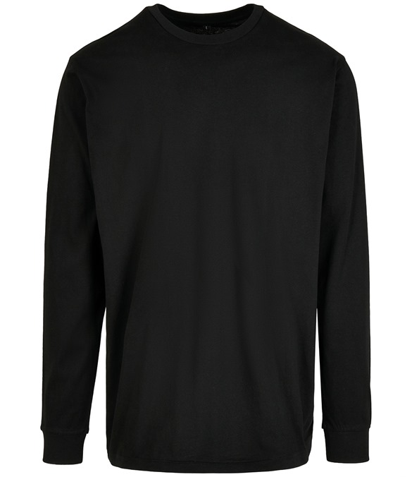 Organic long sleeve with cuff rib