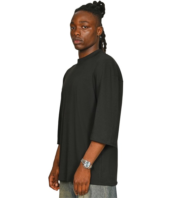 Casual Ringspun Combed 220 Oversize Extended Neck Half Sleeve Tall T