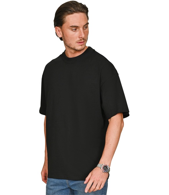 Casual Ringspun Combed 220 Oversize Extended Neck T