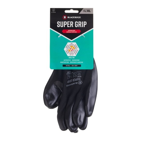 Blackrock Super Grip Gloves Pair (carded)