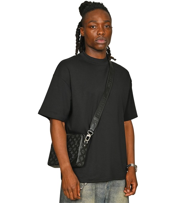 Casual Ringspun Combed 240 Oversize Extended Neck Interlock T