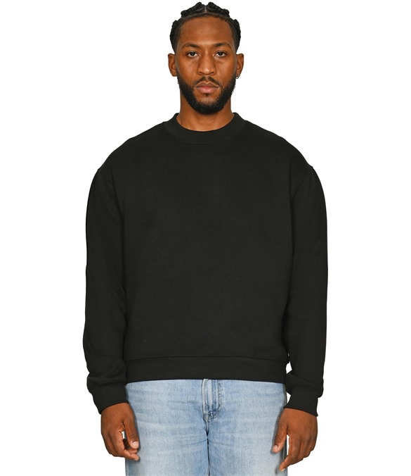 Casual Ringspun Blend 280 Boxy Oversize Extended Neck Sweat