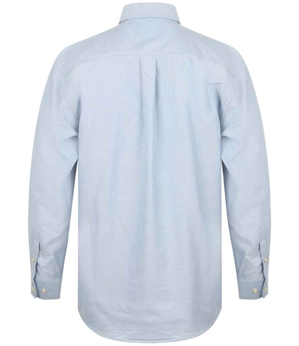 Henbury Long Sleeve Classic Oxford Shirt