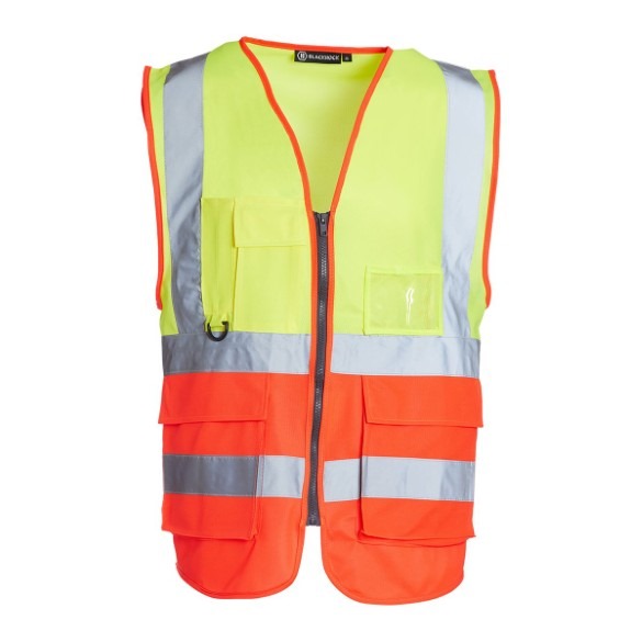 Blackrock Hi-Vis Premium Sleeveless Vest/Waistcoat