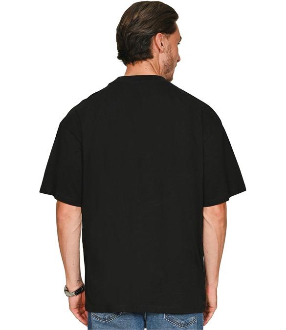 Casual Ringspun Combed 220 Oversize Extended Neck T