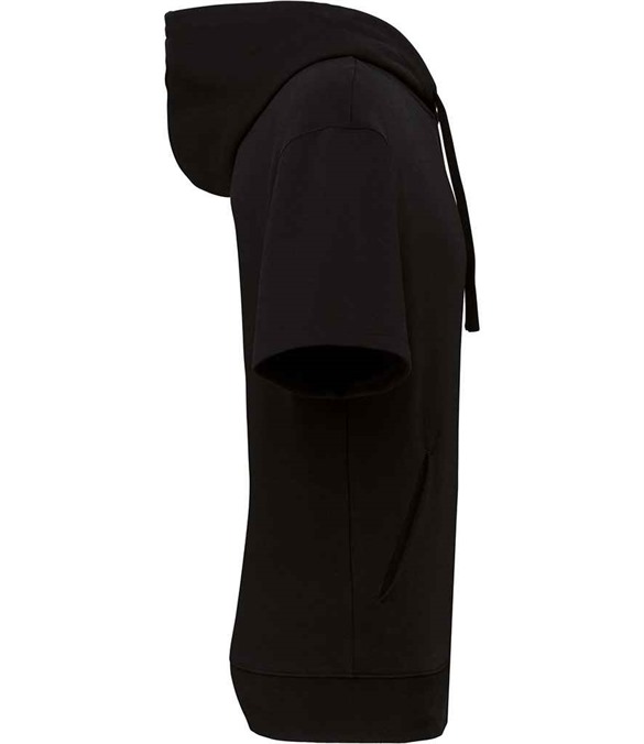 Native Spirit Unisex French Terry Hooded Short Sleeve Sweatshirt