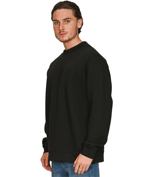 Casual Premium Combed 330 Oversized Extended Neck Sweatshirt