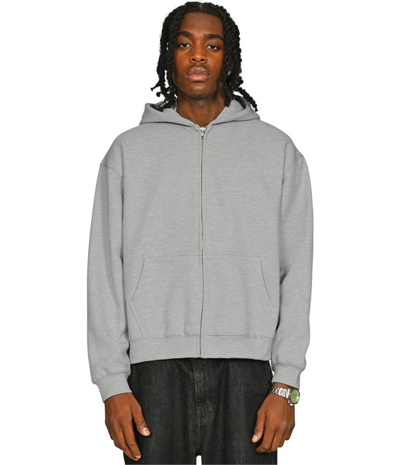 Casual Premium Combed 330 Boxy Oversize Tall Zip Hood