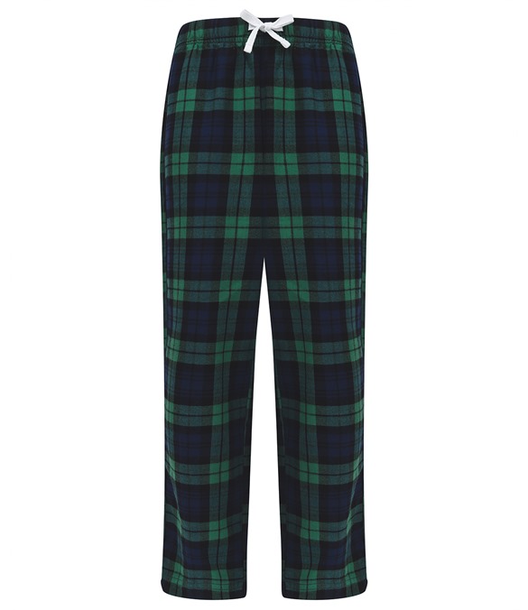 Kids tartan lounge pants