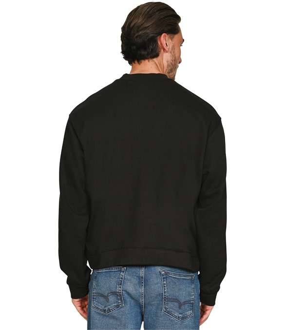 Casual Premium Combed 330 Boxy Oversized Extended Neck Sweatshirt