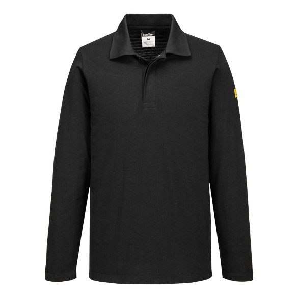 Anti-Static ESD Polo Shirt L/S