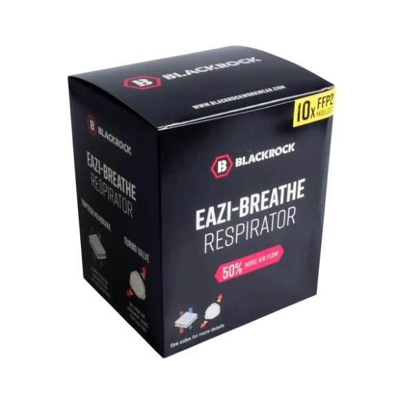 Blackrock Eazi-Breathe FFP2 Moulded Respirator - pack 10