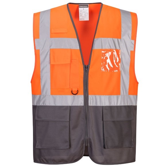 Warsaw Hi-Vis Contrast Executive Vest