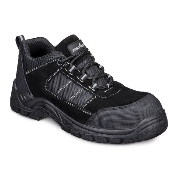 Composite Textile Suede Low Shoe S1 SR FO