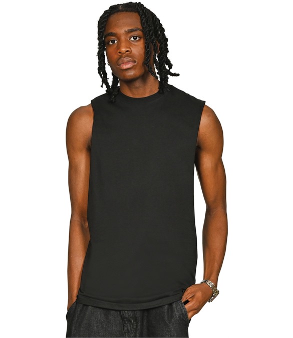 Casual Ringspun Core 150 Droparm Raw Edge Tall Tank