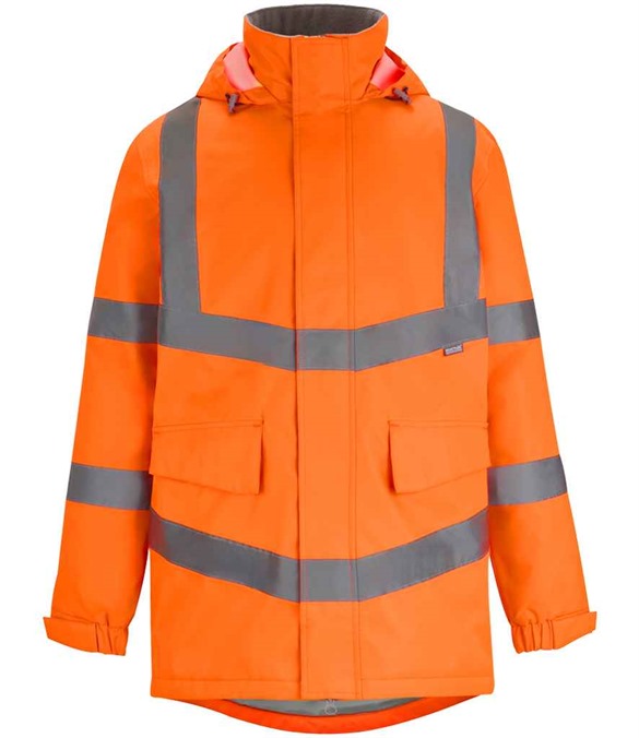 Regatta High Visibility Pro Contract Dover Parka