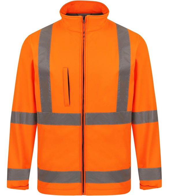 Korntex# High Vis Premium Softshell Jacket