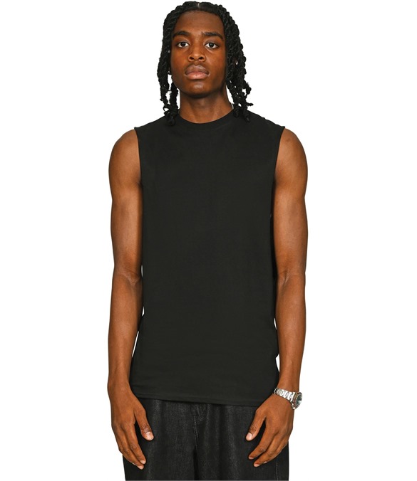 Casual Ringspun Core 150 Droparm Raw Edge Tall Tank