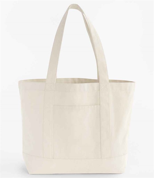 Westford Mill EarthAware Organic Varsity Shopper