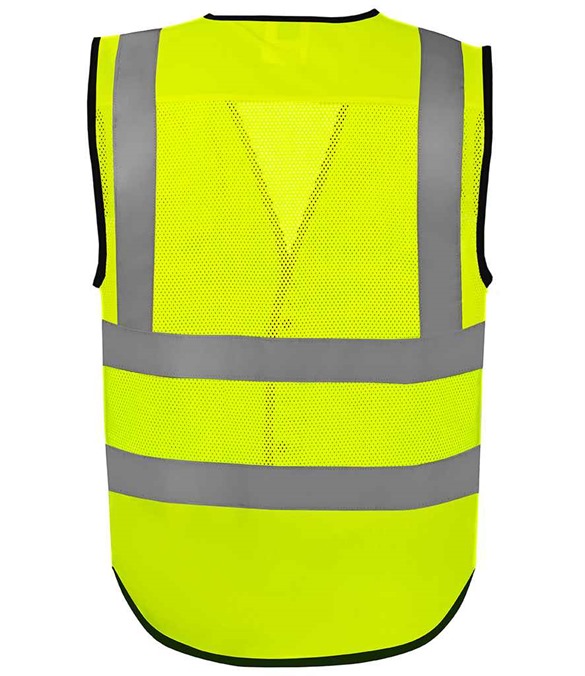 Yoko Superior Eco Mesh Button Waistcoat