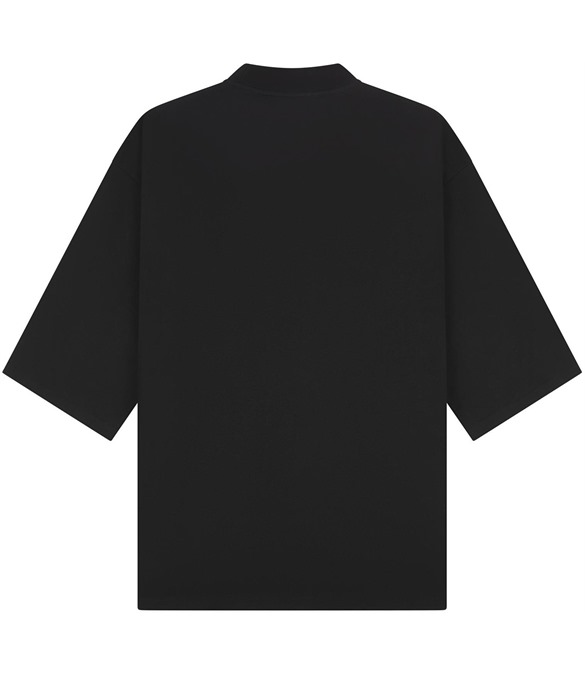 Casual Ringspun Combed 220 Oversize Extended Neck Half Sleeve Tall T