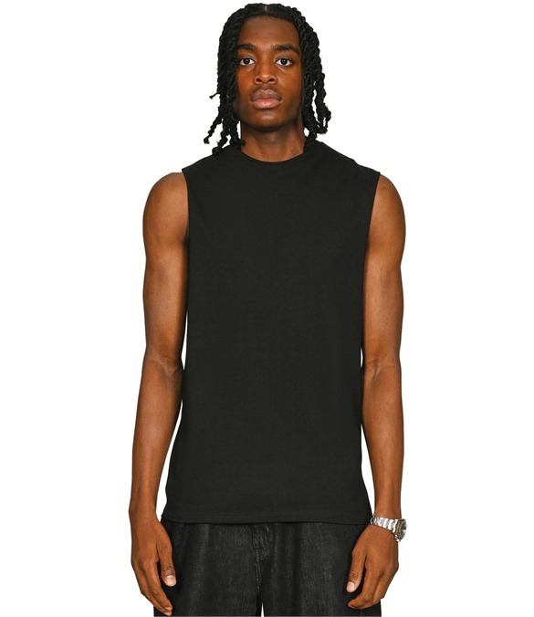 Casual Ringspun Core 150 Droparm Raw Edge Tank