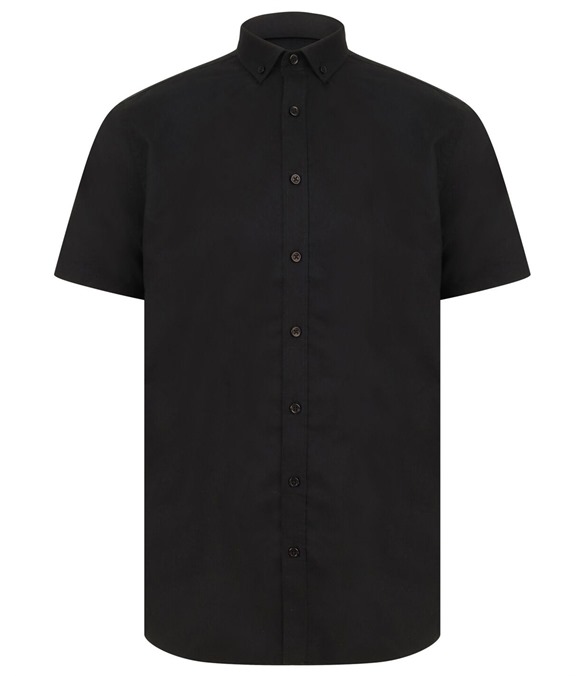 Modern short sleeve Oxford shirt