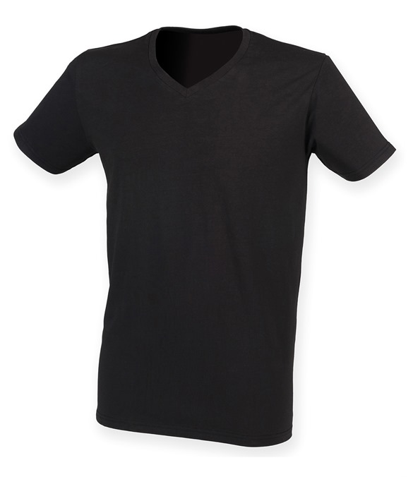 Men&#39;s feel good stretch v-neck t-shirt
