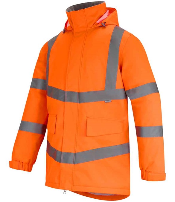 Regatta High Visibility Pro Contract Dover Parka