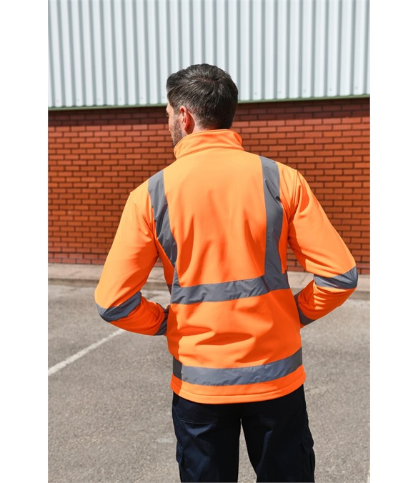 Korntex# High Vis Premium Softshell Jacket