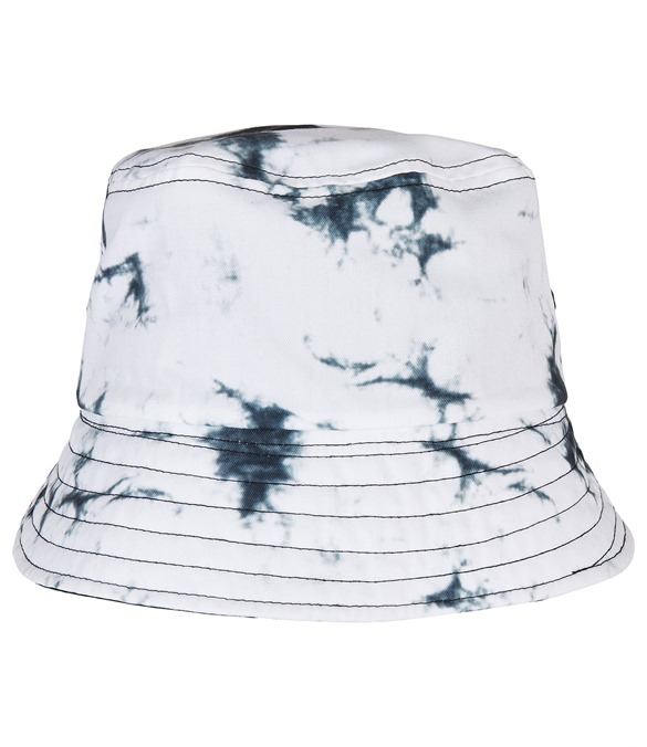 Batik dye reversible bucket hat