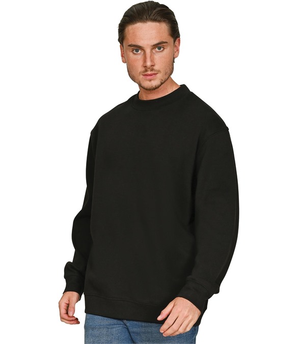 Casual Premium Combed 330 Oversized Extended Neck Sweatshirt