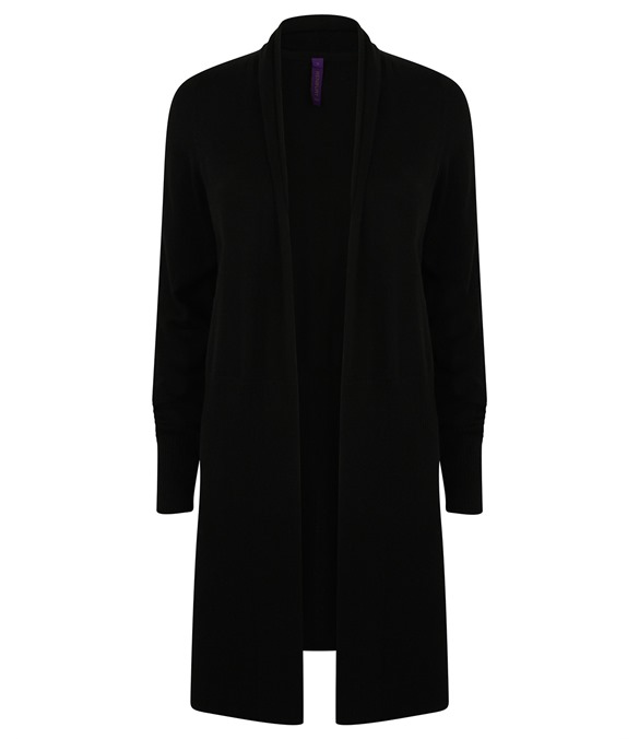 Women&#39;s longline open cardigan