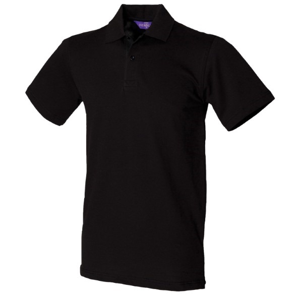 Stretch piqu? polo shirt